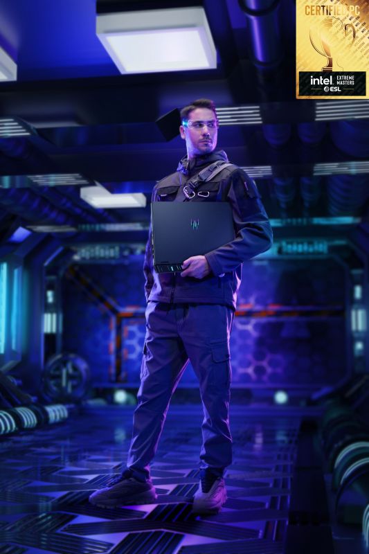 Ноутбук Acer Predator Helios 16 PH16-73 16" OLED, Intel U9-275HX, 64GB, F2TB, NVD5070Ti-12, Win11P, чорний