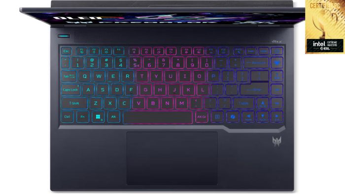 Ноутбук Acer Predator Helios Neo 14 PHN14-71 14.5" 2.8K OLED, Intel U9-285H, 32GB, F2TB, NVD5070-8, Lin, чорний