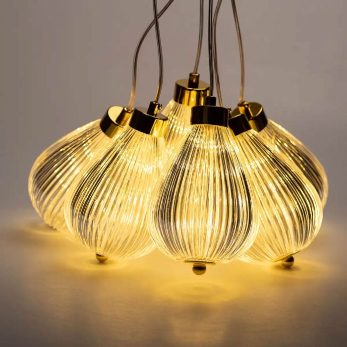 Гірлянда штора з фігурками Повітряна куля 3 метри 6 ламп тепле жовте світло 6L3MBAL