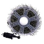 Новорічна гірлянда кімнатна роса Хвойна лапа 50 м 1500 LED зелений провід Мультиколор D1500L50MGML