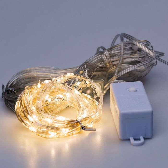 Гірлянда штора світлодіодна GarlandoPro 200LED Роса 3х3м 8 режимів 10 ниток гірлянда роса на ялинці Жовтий 173308Y