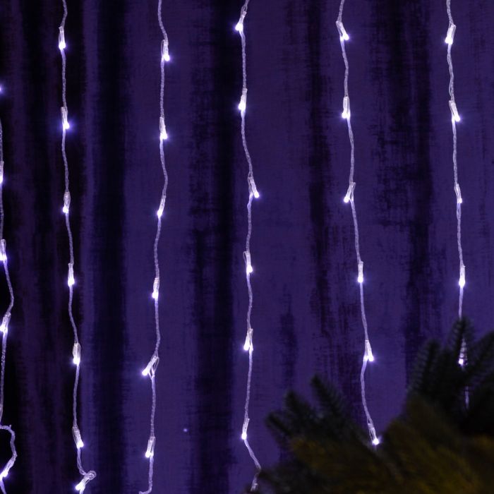 Гірлянда світлодіодна GarlandoPro 270 LED Водоcпад 3х3 м 10 ліній 8 режимів Білий 1733051W