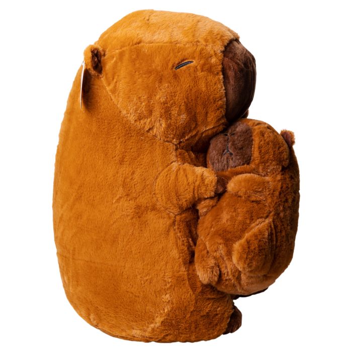 М'яка іграшка-плед, подушка 3 в 1 Капібара Коричневий Colorful Home 509-4B