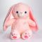 М'яка іграшка-плед, подушка 3 в 1 Зайчик плед в іграшці 35×32×40 (см) дитячий плед іграшка Рожевий 509-9P 509-9P
