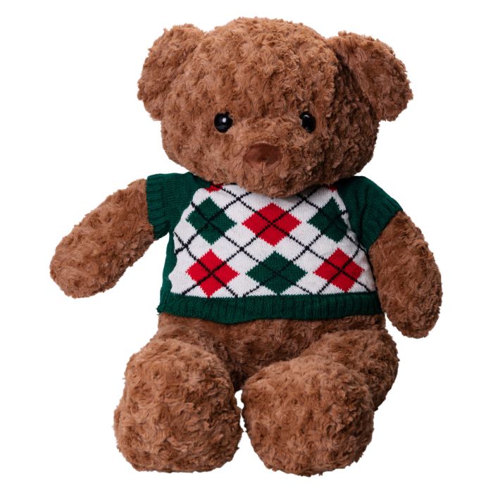 М'яка іграшка-подушка з пледом всередині Ведмідь 110×150 (см) 3 в 1 Коричневий Colorful Home 7146BRGR