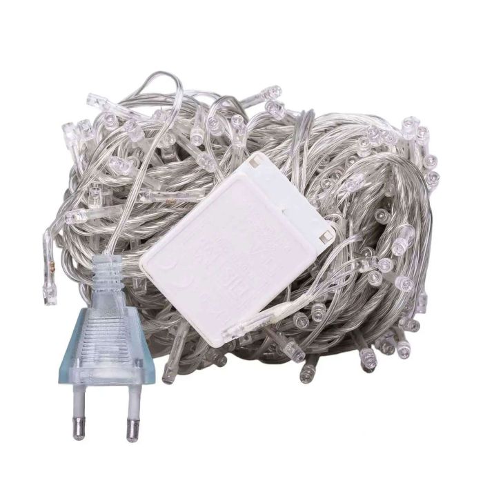 Гірлянда штора 3х2 м 144 LED світлодіодна мідний провід 16 ниток Синій ZWM2320LEDBL